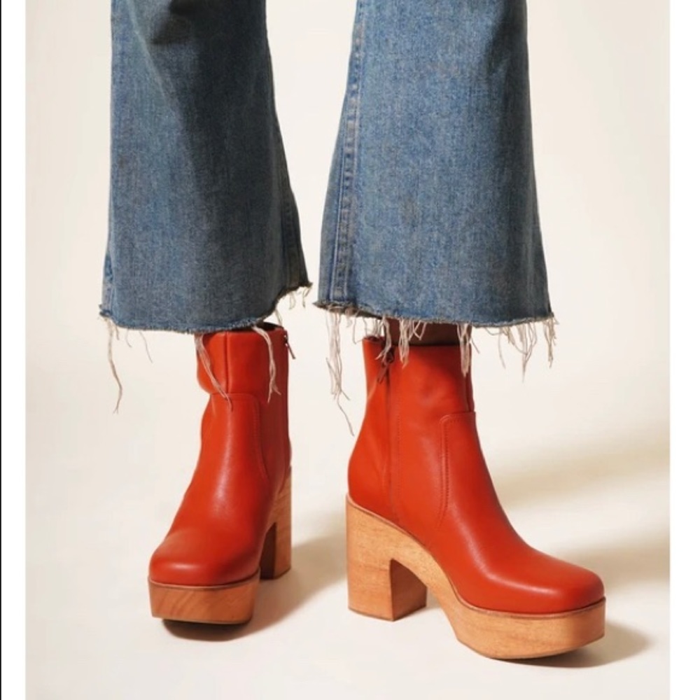 Charlotte Stone Clog Boots